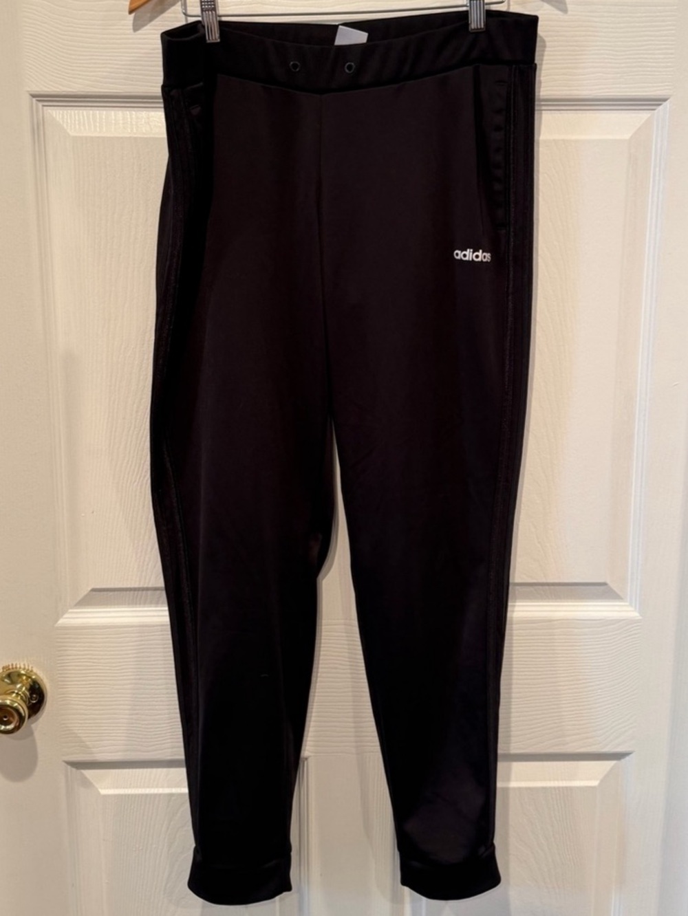 adidas Adibreak Track Pants Men's Black Track Pants Size Large Like New L20